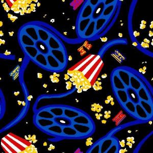 Theater Blacklight Carpet