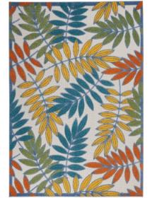 Aloha ALH18 Ivory/Multi Outdoor Rug